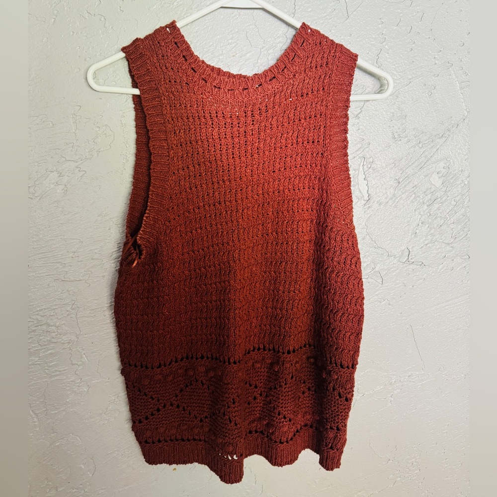 Universal Thread Terracotta Knit Top